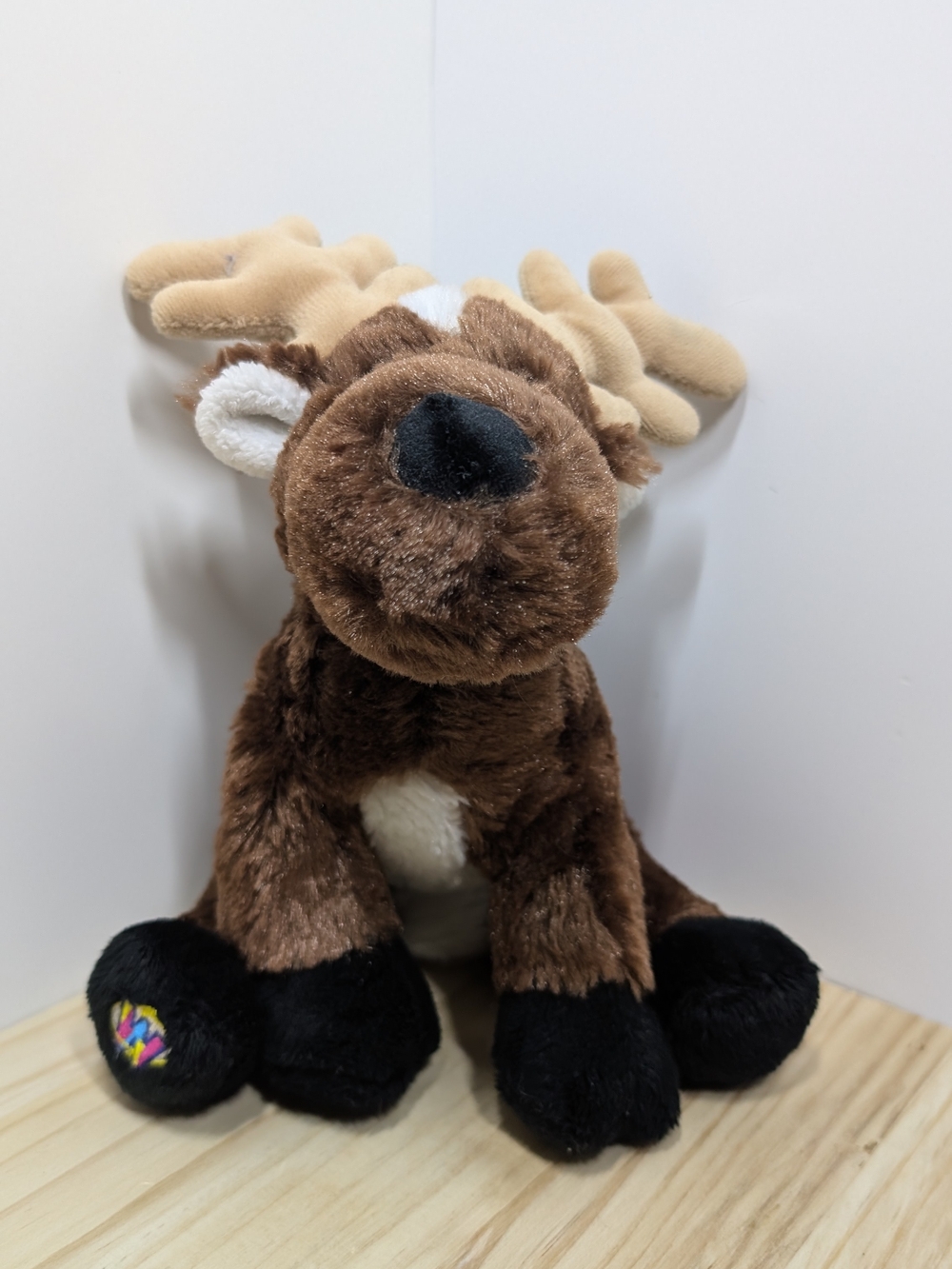 GANZ Webkinz Moose Plush Stuffie EUC *BIN